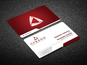 Business Card Design by Verified artistry (Design garden) for AFEZGO | Design: #12439894
