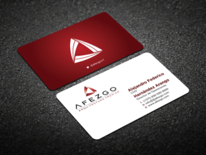 Business Card Design by Verified artistry (Design garden) for AFEZGO | Design: #12439926