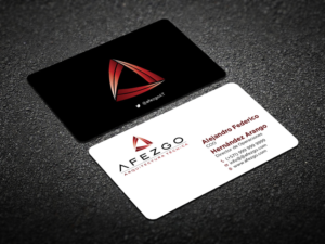 Business Card Design by Verified artistry (Design garden) for AFEZGO | Design: #12439938
