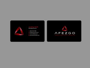 Business Card Design by Creations Box 2015 for AFEZGO | Design: #12366725