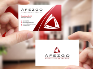 Business Card Design by Creations Box 2015 for AFEZGO | Design: #12366730
