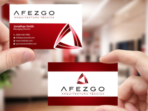 Business Card Design by Creations Box 2015 for AFEZGO | Design: #12366738