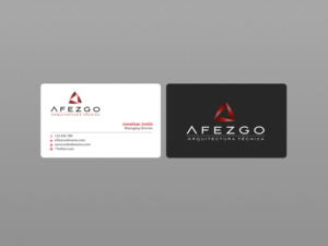 Business Card Design by Creations Box 2015 for AFEZGO | Design: #12366746