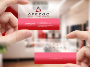 Business Card Design by Creations Box 2015 for AFEZGO | Design: #12366747