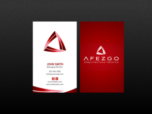 Business Card Design by Creations Box 2015 for AFEZGO | Design: #12366757