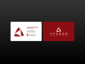 Business Card Design by Creations Box 2015 for AFEZGO | Design: #12366760