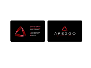 Business Card Design by Creations Box 2015 for AFEZGO | Design: #12436990