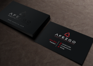 Business Card Design by Brand aid for AFEZGO | Design: #12364429
