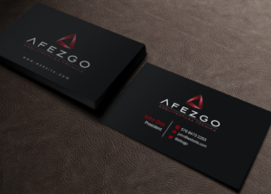 Business Card Design by Brand aid for AFEZGO | Design: #12364436
