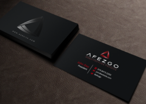 Business Card Design by Brand aid for AFEZGO | Design: #12364437
