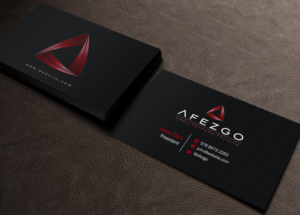 Business Card Design by Brand aid for AFEZGO | Design: #12364439