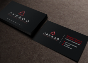 Business Card Design by Brand aid for AFEZGO | Design: #12434125