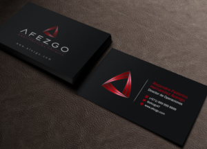 Business Card Design by Brand aid for AFEZGO | Design: #12434131