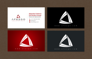 Business Card Design by chandrayaan.creative for AFEZGO | Design: #12596448