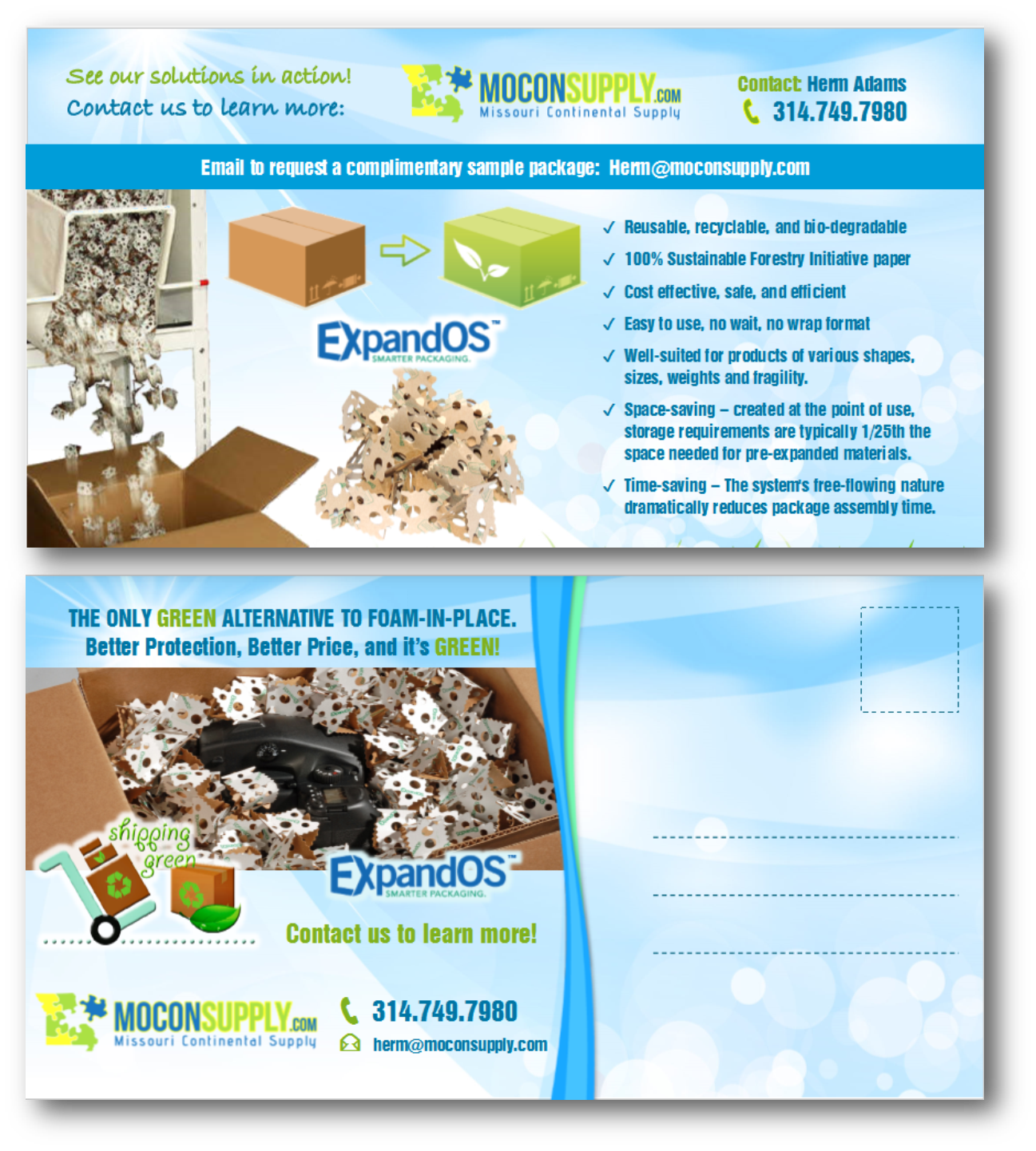 Postcard Design by citygirl17 for this project | Design #12522728