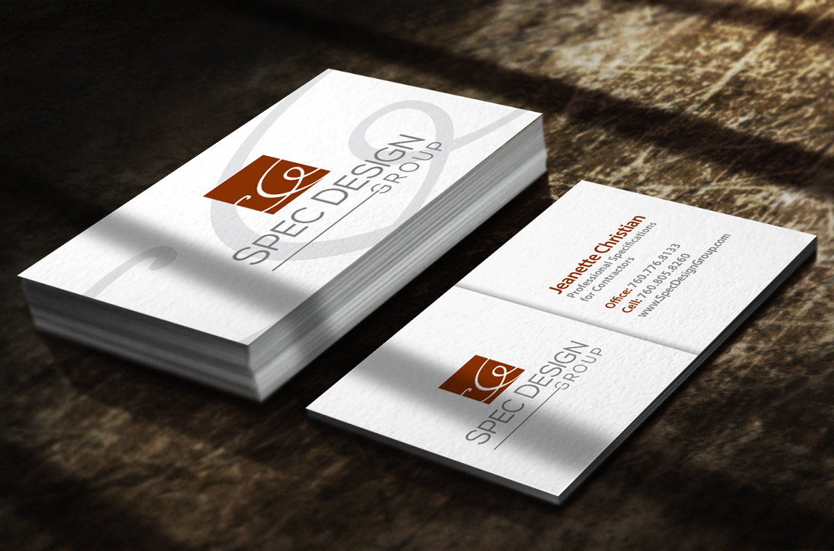 Business Card Design by Ethien for Spec Design Group | Design #12393079