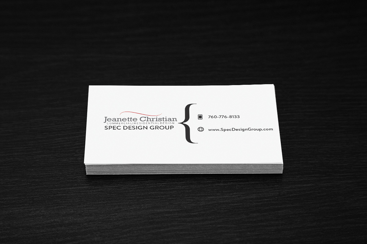 Business Card Design by isabel paoli for Spec Design Group | Design #12345676
