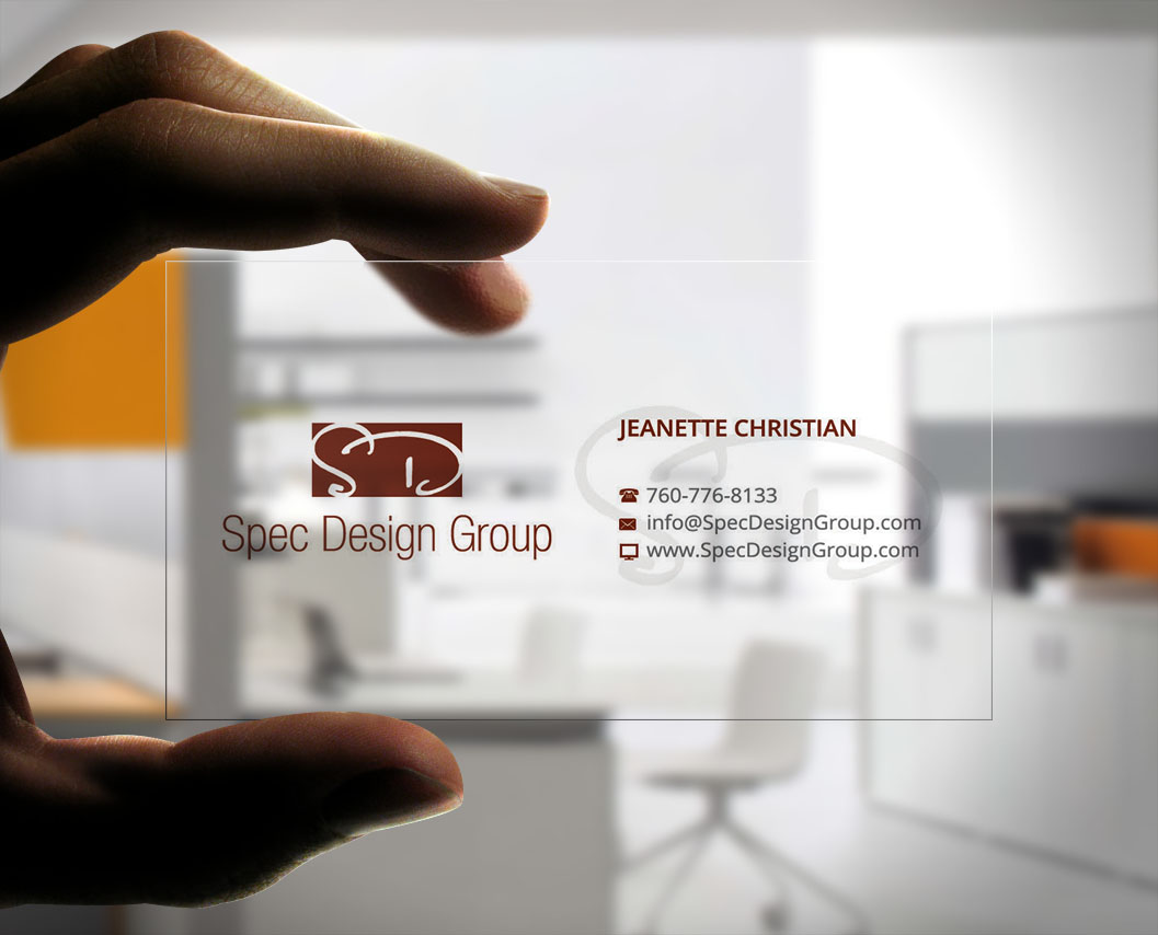 Business Card Design by Stylez Designz for Spec Design Group | Design #12360786