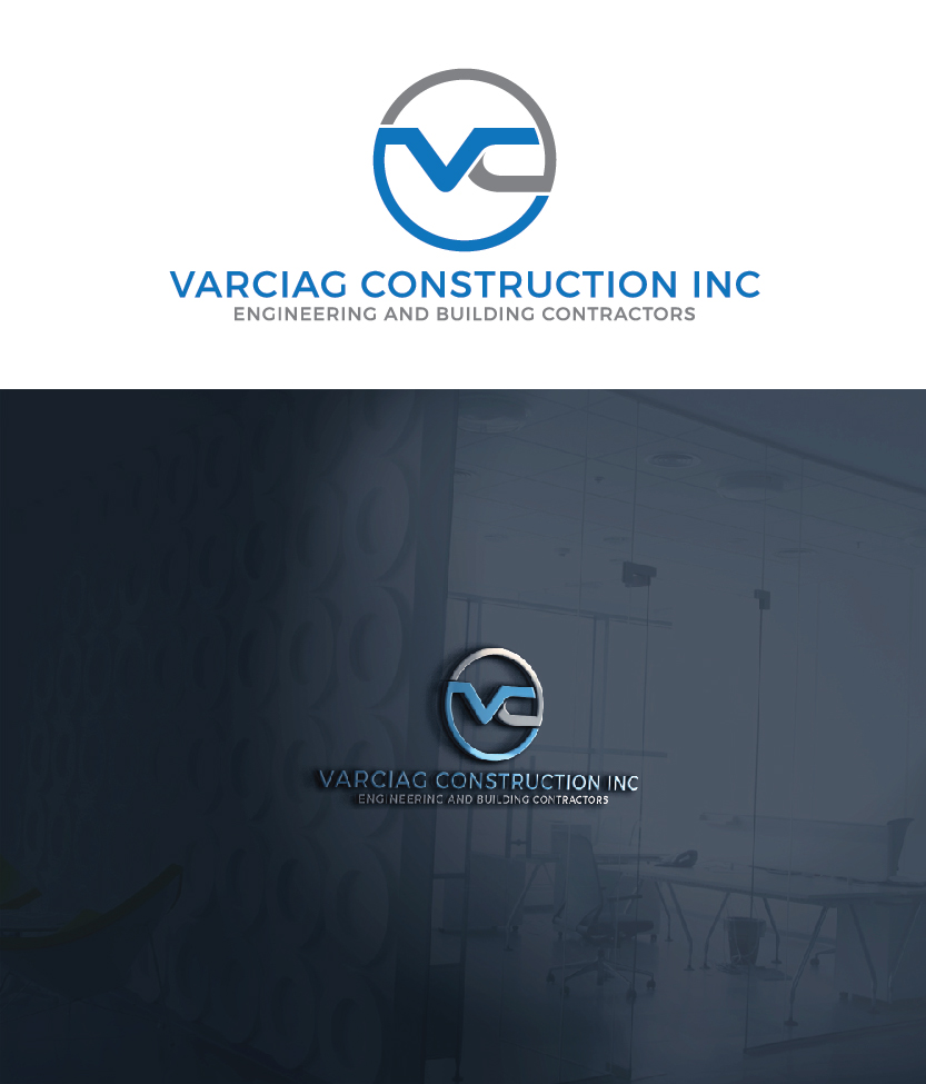 Logo Design by KeyReative_Krowd for Varciag Construction  Inc | Design #12363179
