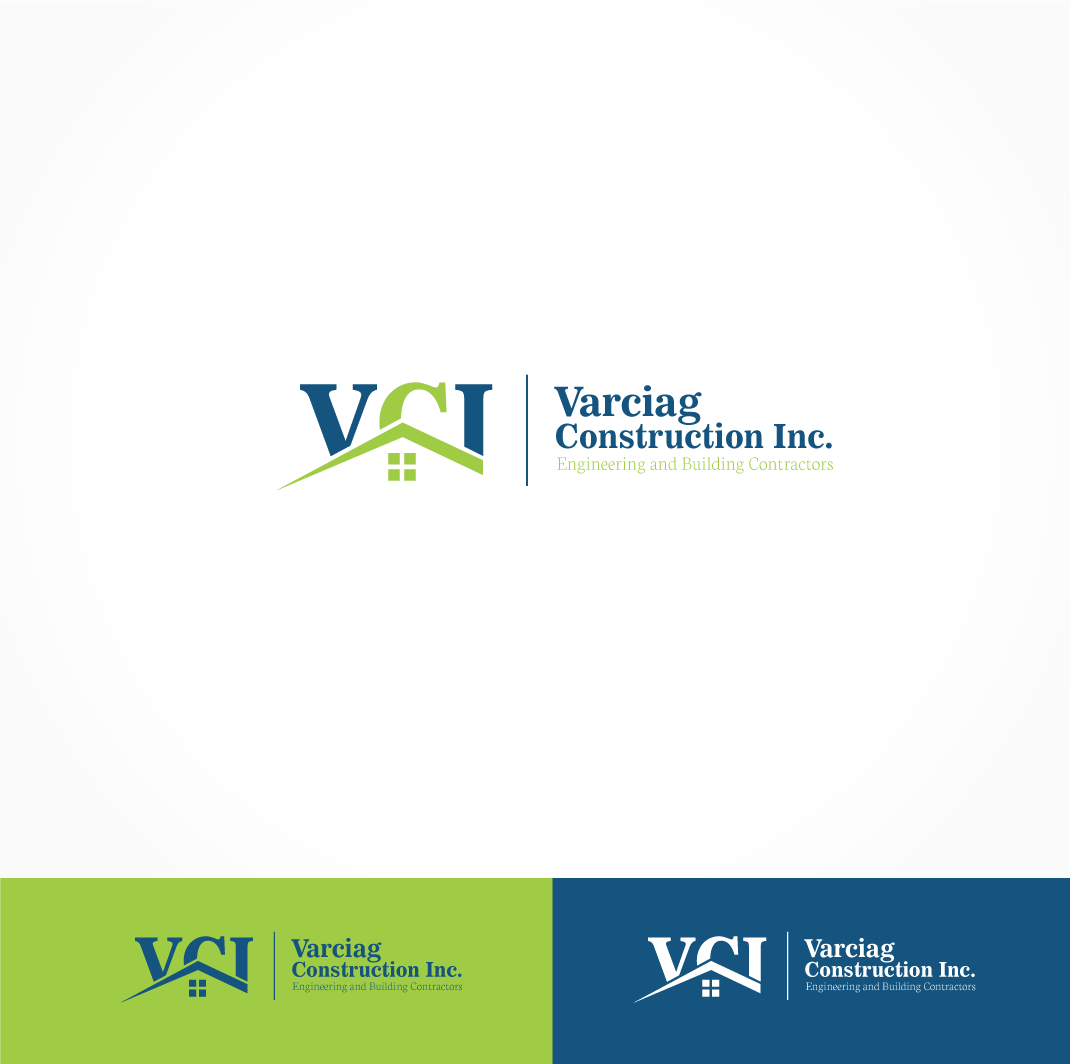 Logo Design by Shigh5 for Varciag Construction  Inc | Design #12448159