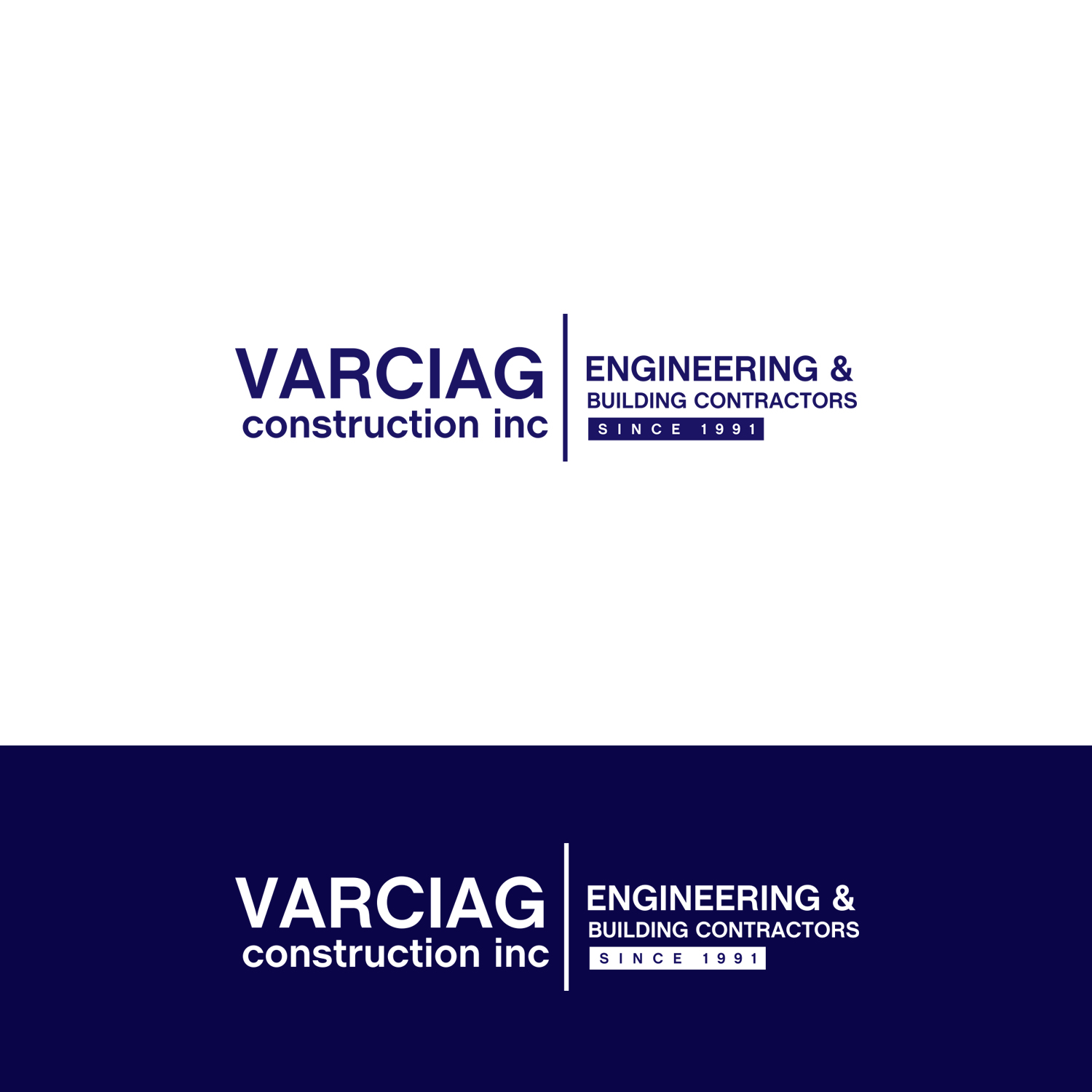 Logo Design by Lesia_Olesia for Varciag Construction  Inc | Design #12352241