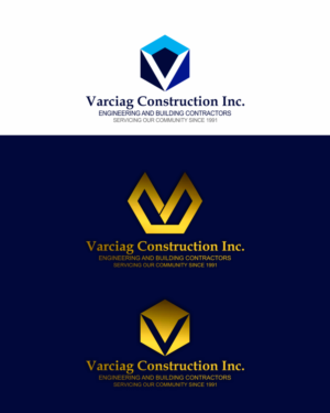 Logo Design by pa2pat for Varciag Construction  Inc | Design #12346417