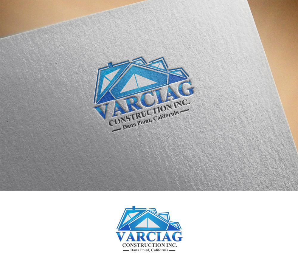 Logo Design by creative101 for Varciag Construction  Inc | Design #12347775