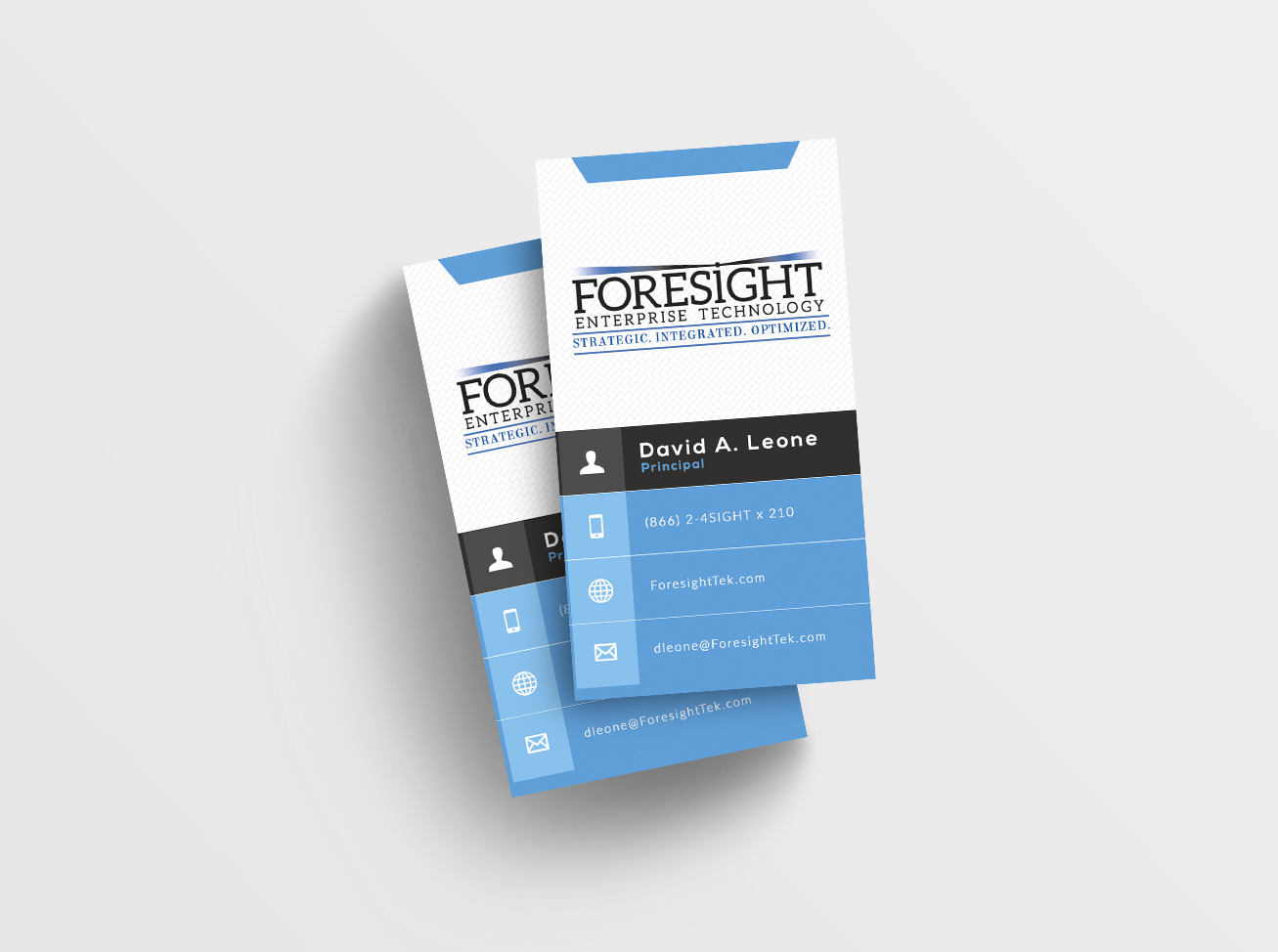 Business Card Design by isabel paoli for Foresight Enterprise Technology | Design #12350172