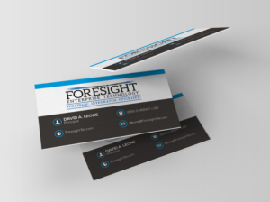 Diseño de Tarjeta de Presentación por isabel paoli para Foresight Enterprise Technology | Diseño: #12350173
