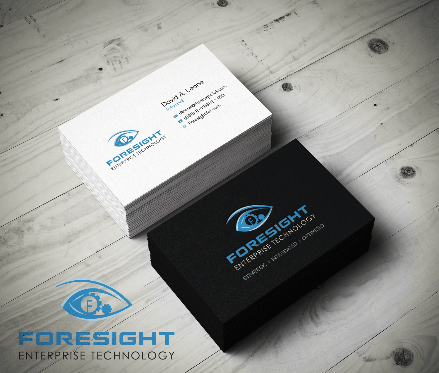 Business Card Design by Riz' for Foresight Enterprise Technology | Design #12366434