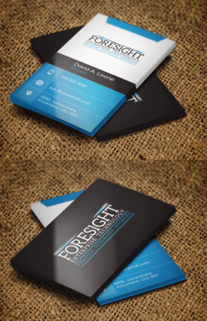 Foresight Enterprise Technology - IT Services Company/Managed Services/Consulting Card Design | Business Card Design by Riz'