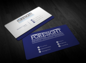 Business Card Design by Pointless Pixels India for Foresight Enterprise Technology | Design: #12349575