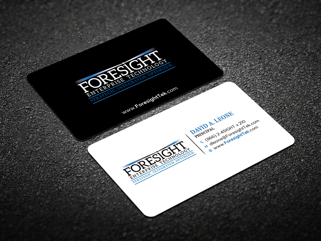 Business Card Design by Verified artistry for Foresight Enterprise Technology | Design #12389862