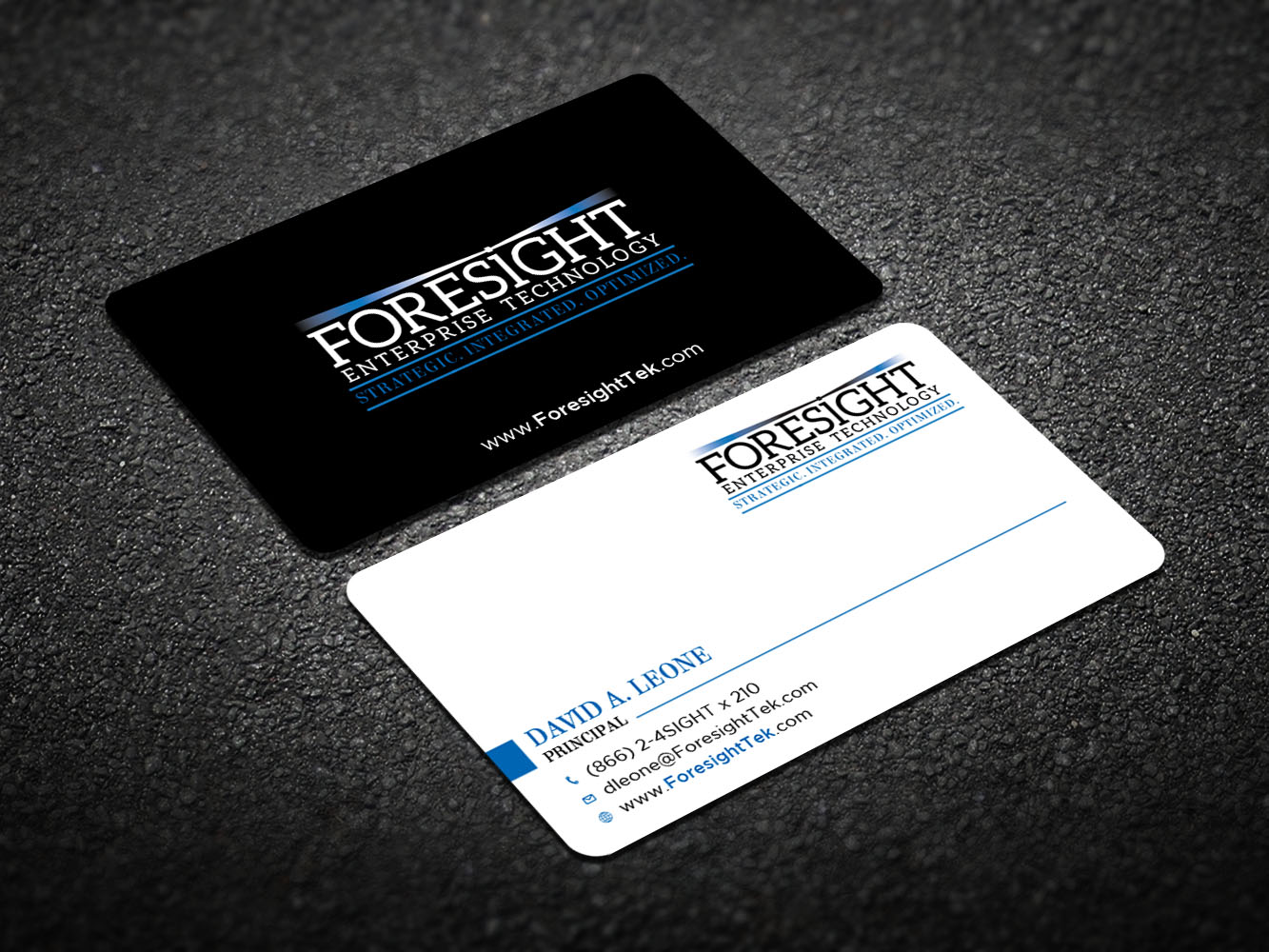 Business Card Design by Verified artistry for Foresight Enterprise Technology | Design #12389865