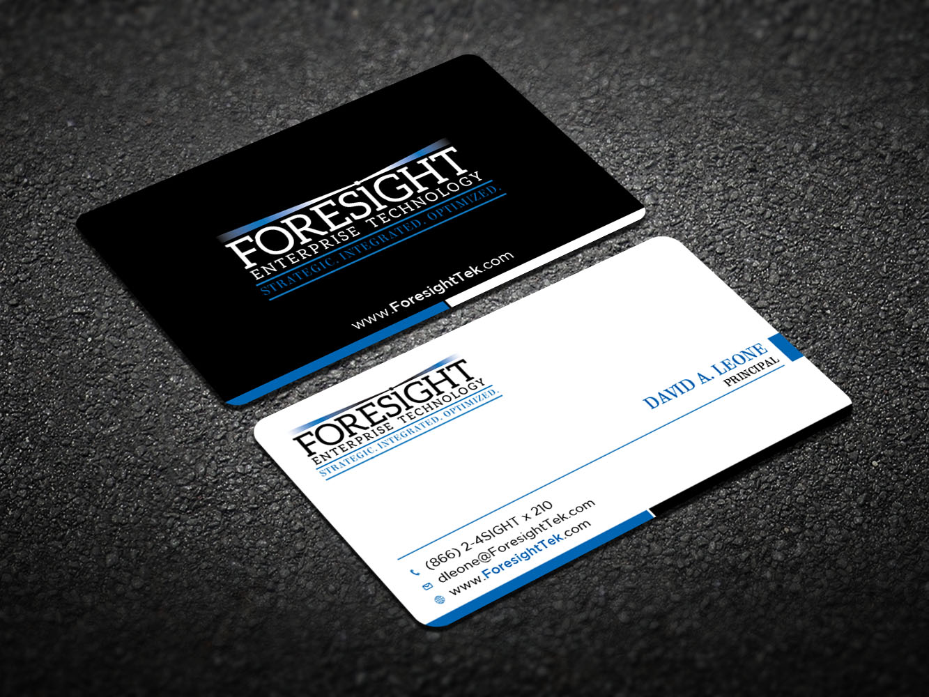 Business Card Design by Verified artistry for Foresight Enterprise Technology | Design #12389868