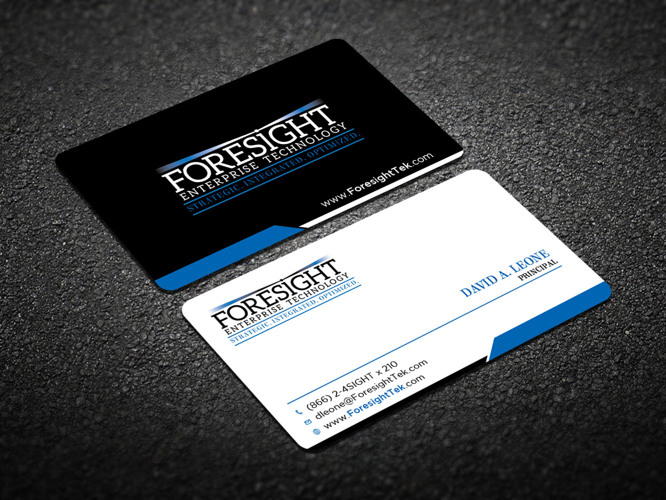 Business Card Design by Verified artistry for Foresight Enterprise Technology | Design #12389873