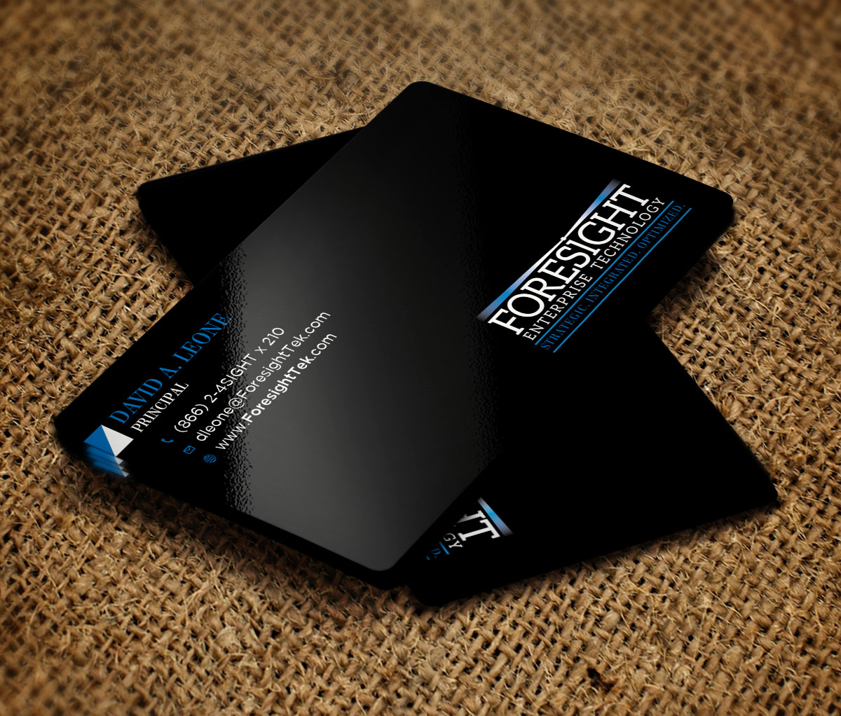 Business Card Design by Verified artistry for Foresight Enterprise Technology | Design #12389876