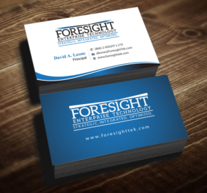 Business Card Design by Infinitive Technology for Foresight Enterprise Technology | Design: #12366825