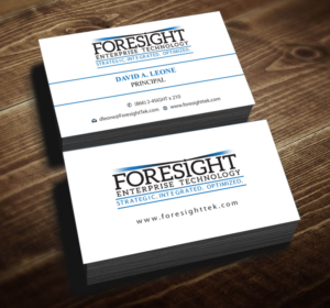 Business Card Design by Infinitive Technology for Foresight Enterprise Technology | Design: #12366827