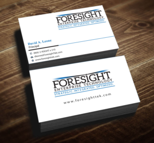 Business Card Design by Infinitive Technology for Foresight Enterprise Technology | Design: #12366845