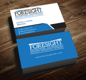 Business Card Design by Infinitive Technology for Foresight Enterprise Technology | Design: #12366846