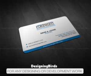 Business Card Design by Designing Birds for Foresight Enterprise Technology | Design: #12351271