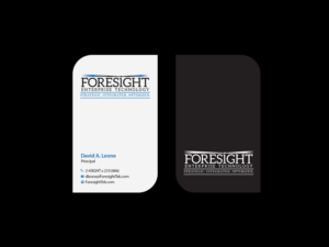 Business Card Design by Creations Box 2015 for Foresight Enterprise Technology | Design: #12354809