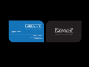 Business Card Design by Creations Box 2015 for Foresight Enterprise Technology | Design: #12354811