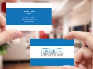 Business Card Design by Creations Box 2015 for Foresight Enterprise Technology | Design: #12354813