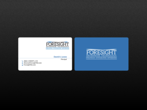 Diseño de Tarjeta de Presentación por Creations Box 2015 para Foresight Enterprise Technology | Diseño: #12354823