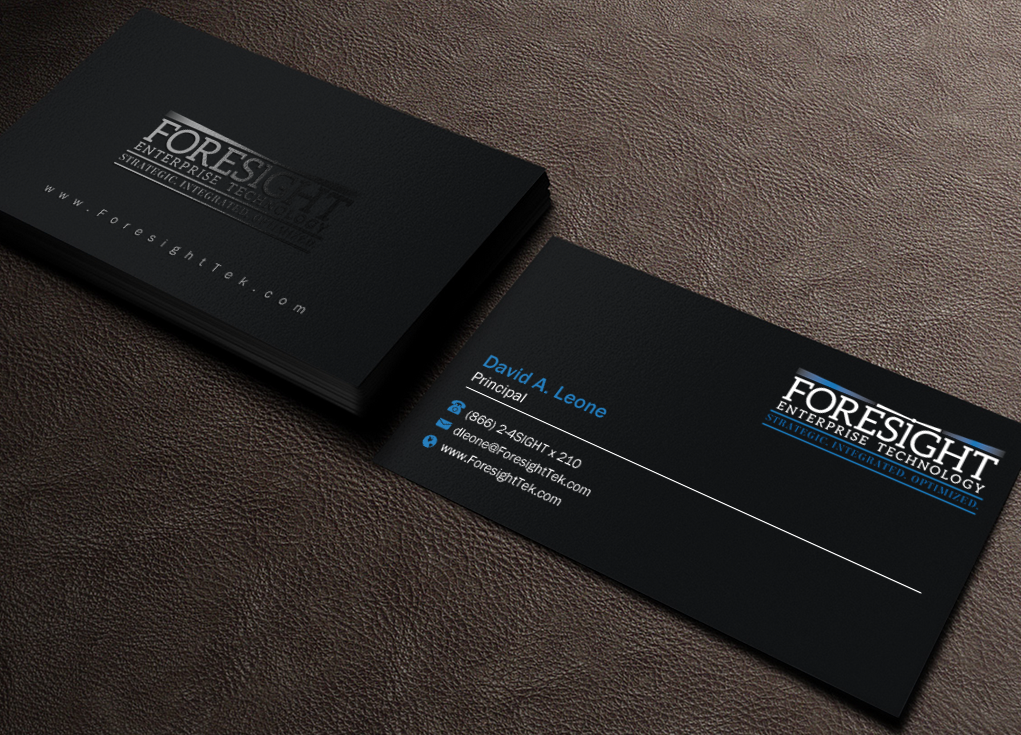 Business Card Design by Brand aid for Foresight Enterprise Technology | Design #12350777