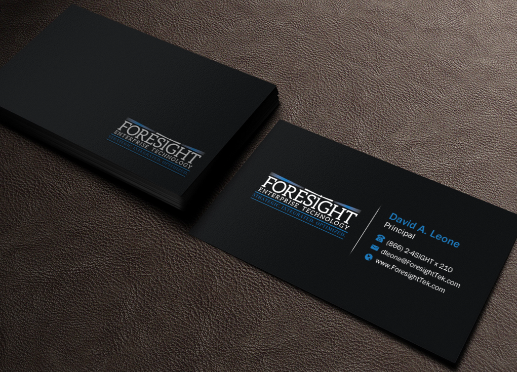 Business Card Design by Brand aid for Foresight Enterprise Technology | Design #12350778