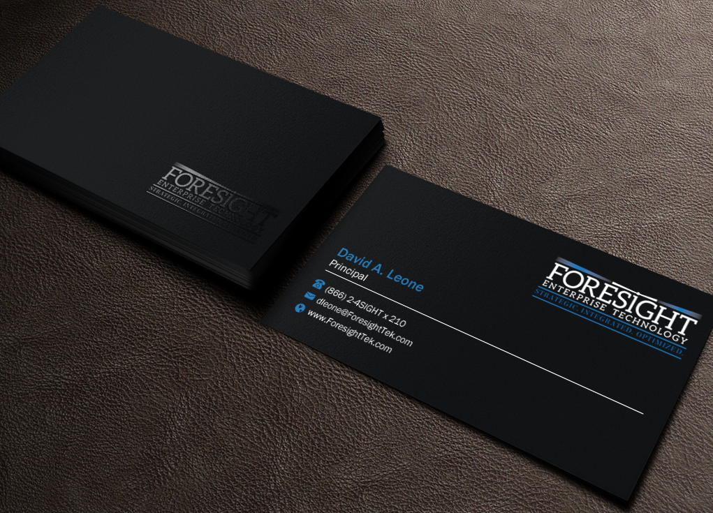 Business Card Design by Brand aid for Foresight Enterprise Technology | Design #12350779
