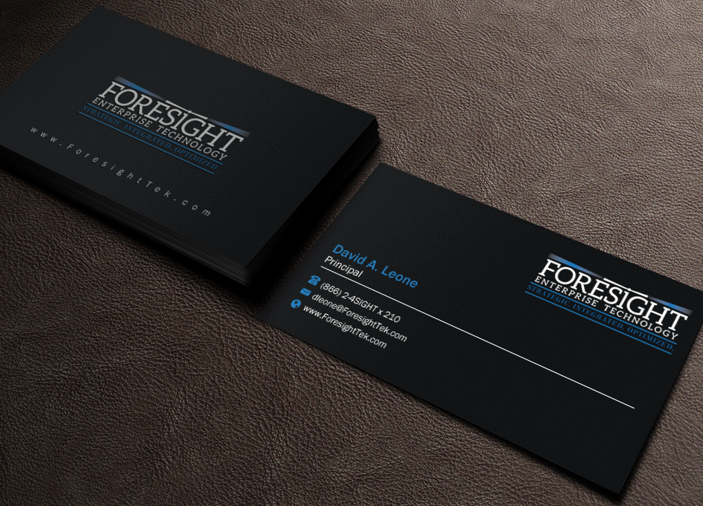 Business Card Design by Brand aid for Foresight Enterprise Technology | Design #12350780
